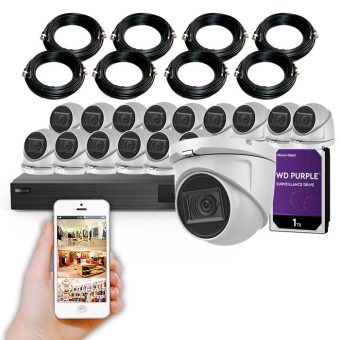 kit de 16 camaras de seguridad